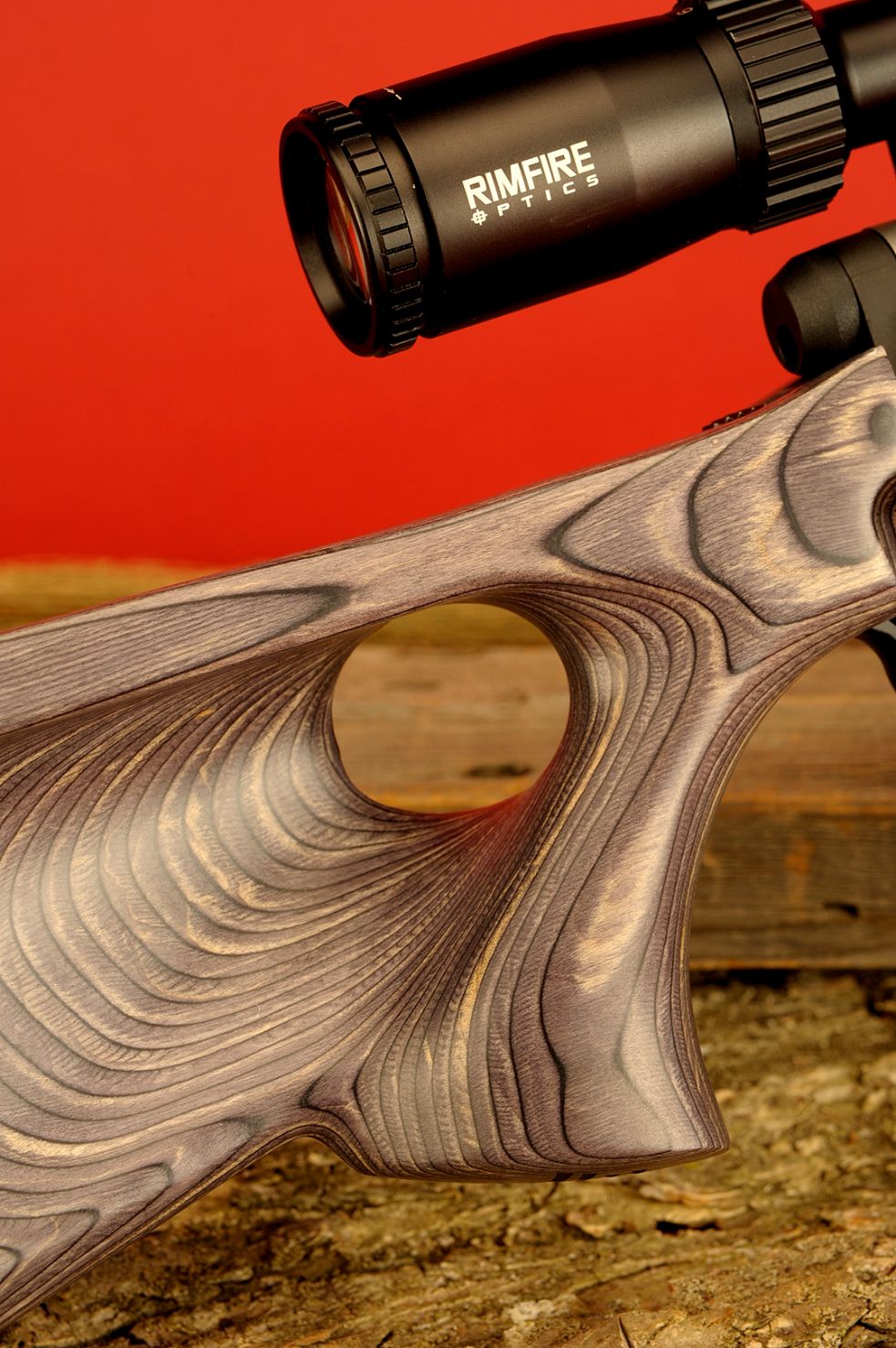 While other types of stocks are available in this series, Trzoniec likes the thumbhole stock the best. The stock is tapered inward towards the thumbhole and the pistol grip is comfortable. The bottom of the pistol grip may be prone to chipping if hunters are not careful, so watch this part of the gun when prone on the ground.